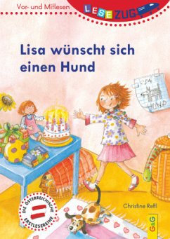 Cover LESEZUG/Vor- und Mitlesen: Lisa wünscht sich einen Hund