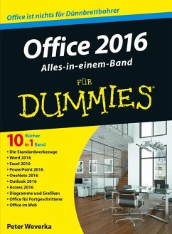Office 2016 für Dummies Alles-in-einem-Band (eBook, ePUB) - Weverka, Peter