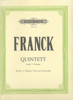 Cover Quintett f-Moll für Klavier und Streichquartett