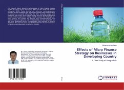 Effects of Micro Finance Strategy on Businesses in Developing Country