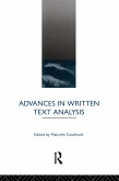Advances in Written Text Analysis