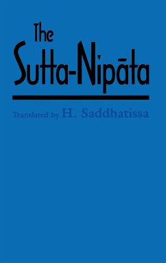 The Sutta-Nipata - Saddhatissa, H.