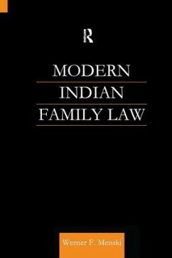 Modern Indian Family Law - Menski, Werner F