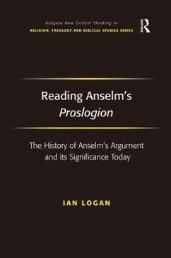 Reading Anselm's Proslogion - Logan, Ian