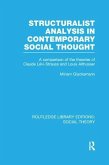 Structuralist Analysis in Contemporary Social Thought