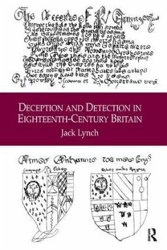 Deception and Detection in Eighteenth-Century Britain - Lynch, Jack