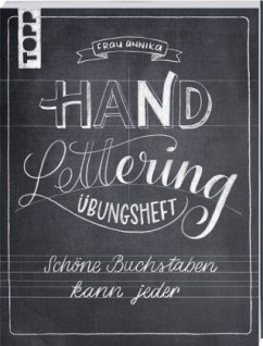 Handlettering Übungsheft - Frau Annika