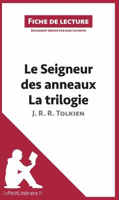 Le Seigneur des anneaux de J. R. R. Tolkien - La trilogie (Fiche de lecture) - Lepetitlitteraire; Jade Gathoye