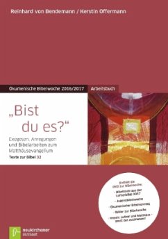 Bist du es?, Arbeitsbuch zur Ökumenische Bibelwoche 2016/2017, m. DVD-ROM - Offermann, Kerstin;Bendemann, Reinhard von