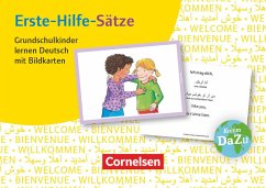 Deutsch lernen mit Fotokarten - Grundschule. Erste-Hilfe-Sätze