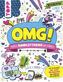OMG! Doodles, Handlettering und Scribbles - Jones, Josephine