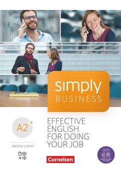 Simply Business A2+ - Coursebook mit Audio-CD und Video-DVD - Lloyd, Angela