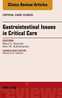 Cover Gastrointestinal Issues in Critical Care, An Issue of Critical Care Clinics (eBook, ePUB)