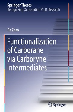 Functionalization of Carborane via Carboryne Intermediates - Zhao, Da