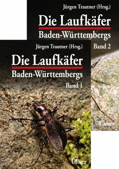 Die Laufkäfer Baden-Württembergs, 2 Bände - Trautner, Jürgen