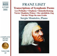 Transcriptions Of Symphonic Poems - Monteiro,Sergio