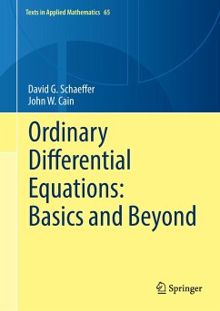 Ordinary Differential Equations: Basics and Beyond - Schaeffer, David G.;Cain, John W.