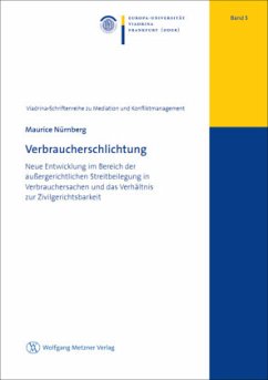 Cover Verbraucherschlichtung