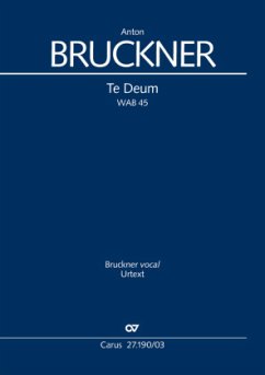 Te Deum (Klavierauszug) - Bruckner, Anton