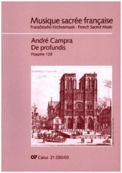 De profundis, Klavierauszug - Campra, Andre
