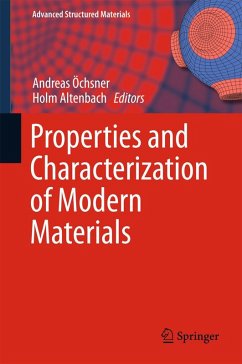 Cover Properties and Characterization of Modern Materials