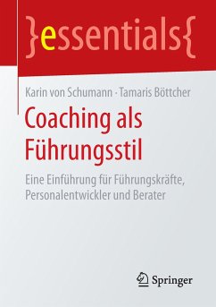 Coaching als Führungsstil - von Schumann, Karin;Böttcher, Tamaris