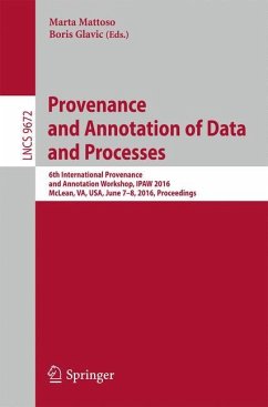 Provenance and Annotation of Data and Processes