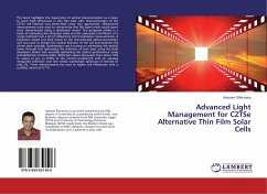 Advanced Light Management for CZTSe Alternative Thin Film Solar Cells - ElAnzeery, Hossam
