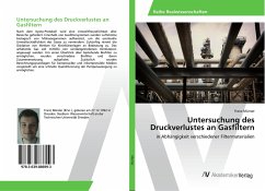 Untersuchung des Druckverlustes an Gasfiltern