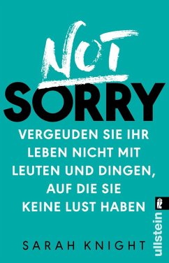 Not Sorry (eBook, ePUB) - Knight, Sarah