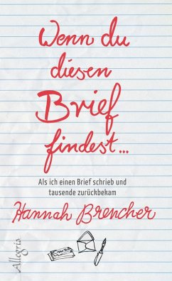 Wenn du diesen Brief findest... (eBook, ePUB) - Brencher, Hannah