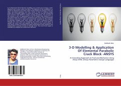 3-D Modelling & Application Of Elemental Parabolic Crack Block -ANSYS