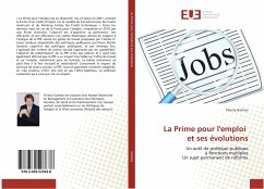 La Prime pour l'emploi et ses évolutions - Gatines, Thierry