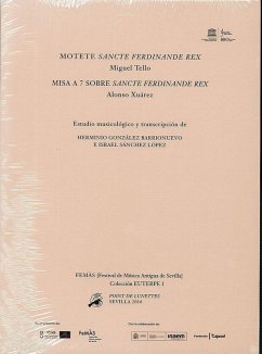 Cover Motete Sancte Ferdinande Rex Misa a 7 sobre sobre sancte Ferdinande rex