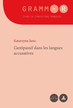 L¿antipassif dans les langues accusatives - Janic, Katarzyna