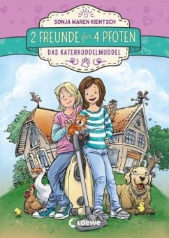 Cover Das Katerkuddelmuddel / 2 Freunde für 4 Pfoten Bd.1