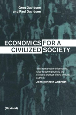 Economics for a Civilized Society (eBook, PDF) - Davidson, Greg; Davidson, Paul