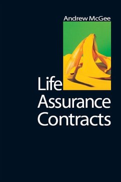 Life Assurance Contracts (eBook, PDF) - McGee, Andrew