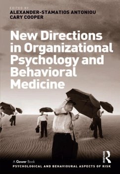Cover New Directions in Organizational Psychology and Behavioral Medicine (eBook, PDF)