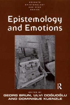 Cover Epistemology and Emotions (eBook, PDF)
