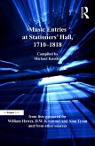 Music Entries at Stationers' Hall, 1710-1818 (eBook, ePUB)