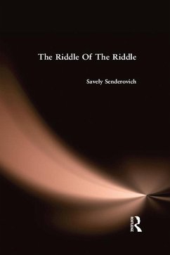 Riddle Of The Riddle (eBook, PDF) - Senderovich