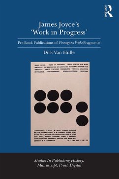 James Joyce's 'Work in Progress' (eBook, ePUB) - Hulle, Dirk Van