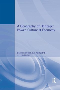 Cover A Geography of Heritage (eBook, PDF)