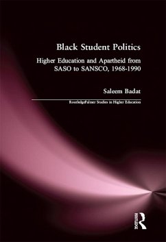 Cover Black Student Politics (eBook, PDF)