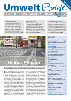 Zeitschrift UmweltBriefe Heft 07/2016 (eBook, PDF)