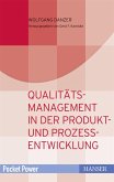 Qualitätsmanagement in der Produkt- und Prozessentwicklung (eBook, ePUB)