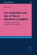 The Acquisition and Use of Yes-no... - Bild 1