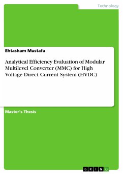 Analytical Efficiency Evaluation of Modular Multilevel Converter (MMC) for High Voltage Direct Current System (HVDC) (eBook, PDF)