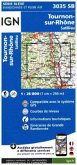 IGN Karte, Serie Bleue Tournon-sur-Rhône / Satilleu